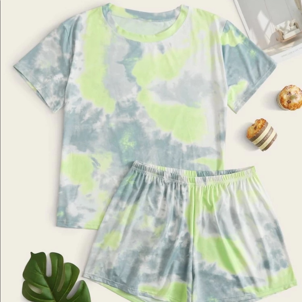 Tie Dye Matching Set- Fits like XL-1XL